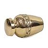 Classical Teardrop Copper <b>Urn</b> with Airtight Lid for Dogs - Product Image 5