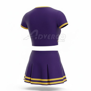 ชุดเชียร์ลีดเดอร์ดีไซน์ใหม่ล่าสุด ผลิตจากโรงงาน ออกแบบเองได้ ขายดี - Product Image 2