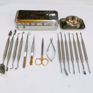 Kit de membranes pour système PRF GRF dentaire, ensemble d'élevateurs périostaux, instruments d'implantologie, outils de chirurgie parodontale - Product Image 5