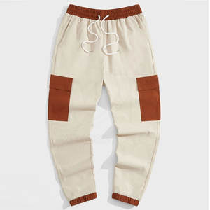 กางเกงคาร์โก้ผู้ชายสไตล์ยูนีค สีและขนาดสั่งทำได้ พร้อมปักโลโก้ของคุณเอง ราคาขายส่ง - Product Image 1