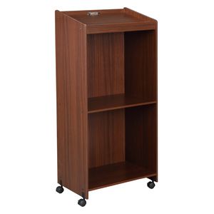Tavolo da Ufficio Moderno in Legno di Noce con Scomparti Rimovibili - Product Image 4