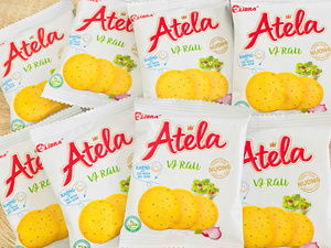 Votre Premier Choix Toujours - ATELA Crackers Végétaux Croustillants 342G Collation Saine Faible en Gras et Faible en Glucides OEM ODM & Échantillon Gratuit - Product Image 1