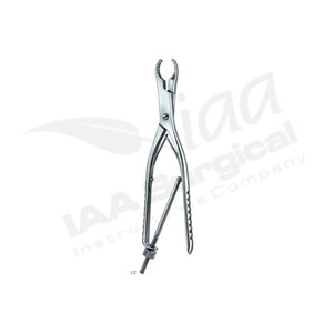 Rongeur Ortopédico para Sujeción de Huesos, Instrumento Quirúrgico Manual de Acero Inoxidable, Certificado CE Clase I - Product Image 1
