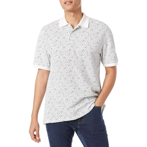 เสื้อโปโลพรีเมียมทันสมัยสำหรับผู้ชาย แขนสั้น ทรงเข้ารูป แต่งขอบตัดกัน ดีไซน์มีสไตล์ เหมาะสำหรับใส่ลำลองในฤดูร้อน - Product Image 6