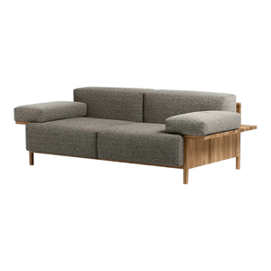Ensemble de canapés contemporains en bois – Canapé de salon fait main avec coussins moelleux et structure robuste pour salle à manger, maison, hôtel - Product Image 3