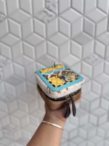 New 2026 Genuine Leather Stylish <b>Travel</b> Jewellery Compact Case Faux Vintage Hand Tooled Leather Durable Storage Accessory Holder - Product Image 1