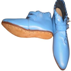 Botas de Cuero 100% Genuinas para Hombre, Diseño Original de Fabricante, Venta al Por Mayor, Botas Medievales para Camping - Product Image 1