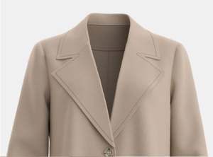 Nouveau design, manteau long et fin pour femmes, manteau trench à double boutonnage, vêtements d'hiver tendance, manteau trench pour femmes, hiver - Product Image 4