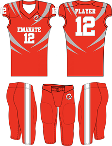 Uniforme de Fútbol Americano con Logotipo Personalizado, Alta Calidad, Transpirable, de Secado Rápido, Manga Corta, Opciones de Tallas Grandes, Último Modelo - Product Image 4