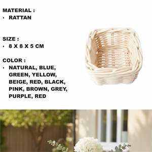 MINI PANIER EN ROTIN ARTISANAL - Product Image 2