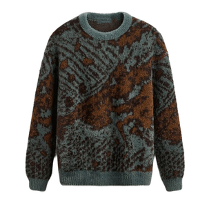 Sweaters Top selling <b>Men</b> 100% Cotton Breathable Custom Neck Knitted High Quality Long Sleeved Winter Plus Size Quick Dry - Product Image 6