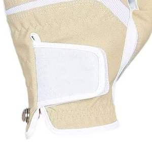 Gant de golf pour homme en cuir synthétique de qualité supérieure pour une adhérence stable, ajustement main gauche, couleur beige - Product Image 2