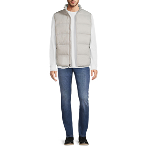 Chaleco Acolchado Personalizado para Hombre, Chaqueta sin Mangas para Invierno, Cortavientos, Cálido, con Cierre de Cremallera, Ropa Deportiva para Exteriores 2026 - Product Image 1