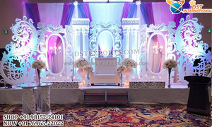 กรอบดีไซน์หน้าต่างสำหรับงานแต่งงานเวทีแมนเด็ปวิคตอเรียสำหรับงานแต่งงานของชาวแคนาดาเวทีธีมหรูหราสำหรับงานแต่งงานแบบเอเชีย - Product Image 2