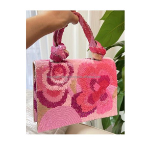 Sac de messager bohème pour femmes de l'Inde personnalisé dames Rajasthani soirée d'été pochette sac à bandoulière afghan sacs à main de plage - Product Image 2