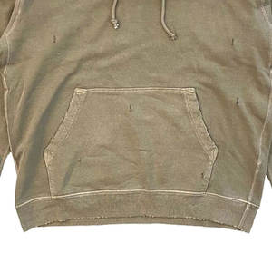 Sudaderas con Capucha Distressed de Algodón Mezclado para Venta al por Mayor, Estilo Urbano Básico, Oversize, Transpirables, a Bajo Precio - Product Image 3