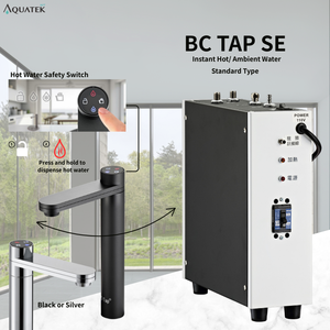 Dispensador compacto bajo fregadero fabricado en Taiwán AQUATEK BC TAP SE 750W con tanque de agua caliente de 2L para oficina y hogar - Product Image 1