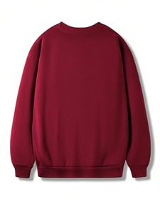 Sweat-shirt en coton doux pour femme, décontracté, à manches longues, coupe classique, confortable - Product Image 1
