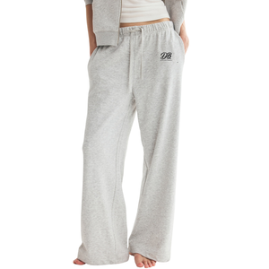Pantalones Deportivos Casuales de Pierna Recta para Mujer, Pantalones de Chándal Cómodos para Entrenamiento, Pantalones Deportivos de Corte Holgado, Personalizados - Product Image 1