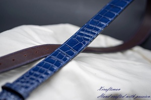 Cinturón de Cuero Genuino de 1.5 Pulgadas con Logotipo Personalizado, Correa con Hebilla de Bloqueo Automático, Producto Personalizable - Product Image 4