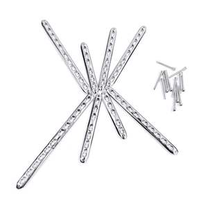Plaques d'implants orthopédiques en acier de 2,0 mm, lot de 8 pièces et vis (50 pièces), instruments vétérinaires - Product Image 1