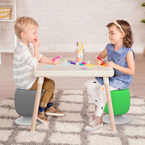 Tabourets de comptoir scolaires colorés et oscillants - Product Image 6