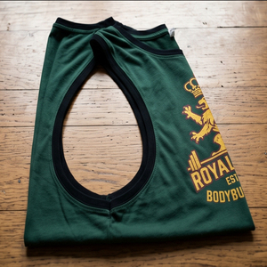 Royal Iron Bodybuilding Club Débardeur Vert Sans Manches Col Rond Léger Décontracté 100% Coton Anti-Transpiration pour Homme - Product Image 3