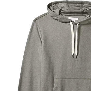 Wholesale Best Design Men's <b>Lightweight</b> <b>Hoodies</b> Solid Color 100% Cotton for Autumn Season OEM Service Available - Product Image 4