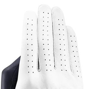 High Quality Anti <b>Slip</b> Custom Logo Printing Golf Gloves Right and Left Hand <b>Full</b> Cabretta Leather Golf Gloves For Unisex - Product Image 6