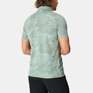 Polo Casual para Hombre, Tela Ligera y Suave, Uso Diario, Algodón Antiarrugas, Manga Corta, Corte Ajustado, Servicio OEM, Último Diseño - Product Image 3