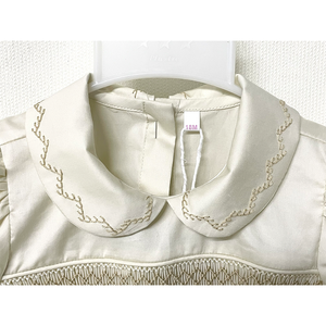 Polyester/Cotton Baby Girl Lace Satin Dress & Bodysuit ODM Solid Children's Clothing Made in Vietnam - Product Image 4