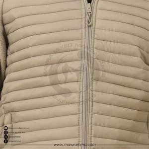 Veste matelassée hybride à capuche pour homme de haute qualité avec impression de logo personnalisé pour une utilisation en extérieur en hiver (unisexe) - Product Image 6