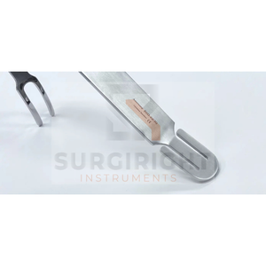 Retractor de ligamentos colaterales de punta larga, 8 cuchillas de acero inoxidable, manual, alta calidad, 21 mm de ancho de punta, 4.5 mm, Surgiright - Product Image 3