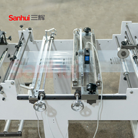 Machine de fabrication de sacs Ziplock DBZD-ZF600 personnalisée pour sacs tissés en PP, scellage et découpe de plastique avec production de pochettes auto-scellantes, facile à utiliser