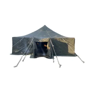 고품질 재해 구호 방수 텐트 타포린 캔버스 USB-56 텐트 20 30 40 80 명 숙박 시설 캠핑 야외 텐트