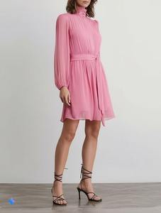 Proveedor OEM ODM de Vietnam, Vestidos de Moda Urbana con Estilo Elegante, Corte en A, Largo hasta la Rodilla, para Mujer, Material Personalizado y Sostenible - Product Image 3