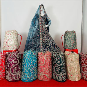 Robes traditionnelles indiennes pour robe de mariée - Product Image 5