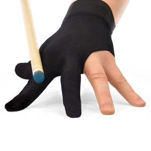 Guantes de Snooker Personalizados con Logotipo, de 3 Dedos, para Mano Izquierda/Derecha, Transpirables, de Secado Rápido, Ligeros, Elásticos, de Nailon/Spandex, para Billar - Product Image 2