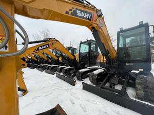 Excavatrice Sany SY50U de 5 tonnes, conçue pour la rénovation de maisons et les travaux de terrassement, offrant une efficacité énergétique et un fonctionnement fluide. - Product Image 4