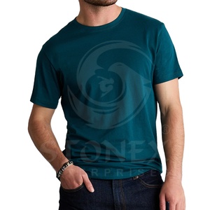 เสื้อยืดคอกลมทรงหลวมผ้าฝ้าย 100% คุณภาพสูงแบบ OEM สกรีนโลโก้แบรนด์ของคุณเองได้ เสื้อยืดลำลองสำหรับผู้ชาย - Product Image 3