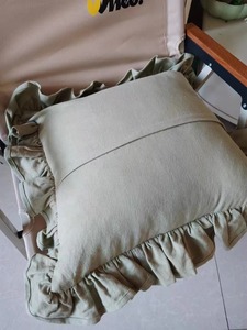 Funda de Cojín de Lino Puro con Cierre Invisible, Funda Decorativa para Almohada - Product Image 3