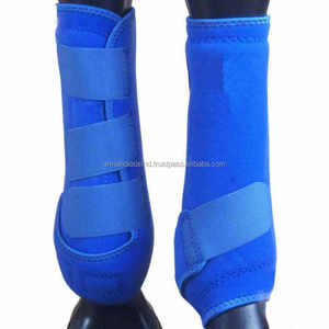 Bandages de protection pour jambes de cheval durables pour l'équitation, sécurité équestre, protection en néoprène pour cheval, bottes de protection des tendons - Product Image 2