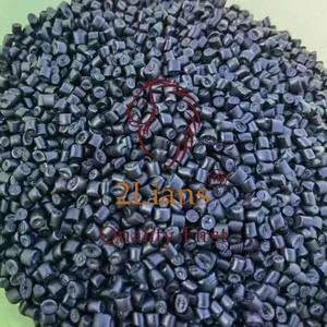 PP Recycled <b>Plastic</b> <b>Pellets</b> Black Injection Molding Grade - Product Image 1