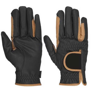 Guantes de equitación de invierno impermeables y transpirables para hombre, personalizados en material, tamaño y logotipo, guantes de equitación unisex de dedo completo. - Product Image 1