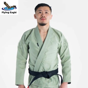 Vêtements de sport de karaté en gros, uniforme de BJJ, extensible, 100% coton, logo personnalisé - Product Image 3
