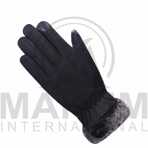 Mens Luxury Winter Cold Weather Warm Genuine Leather Dress <b>Gloves</b> Driving <b>Gloves</b> for Men Women <b>Wool</b>/Cashmere Work <b>Gloves</b> - Product Image 6