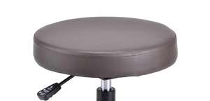 Height adjustable rolling <b>ergonomic</b> detailing <b>stool</b> - Product Image 3
