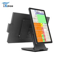 Terminal Punto de Venta con Pantalla Táctil OEM/ODM de 21.5 Pulgadas, Computadora Todo en Uno, Lector de Tarjetas POS, para Restaurante, Intel I5 Gen6, 8GB