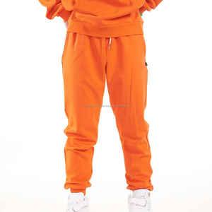High Quality XXL Custom Solid Autumn Winter Men's 2-Piece <b>Set</b> Breathable 100% Cotton <b>Joggers</b> Hoodies Printed Logo <b>Plus</b> <b>Size</b> - Product Image 4