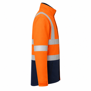 Veste de sécurité haute visibilité réfléchissante orange marine, imperméable, unisexe, pour usine, personnalisable, vente en gros, OEM, ODM, commerce - Product Image 6